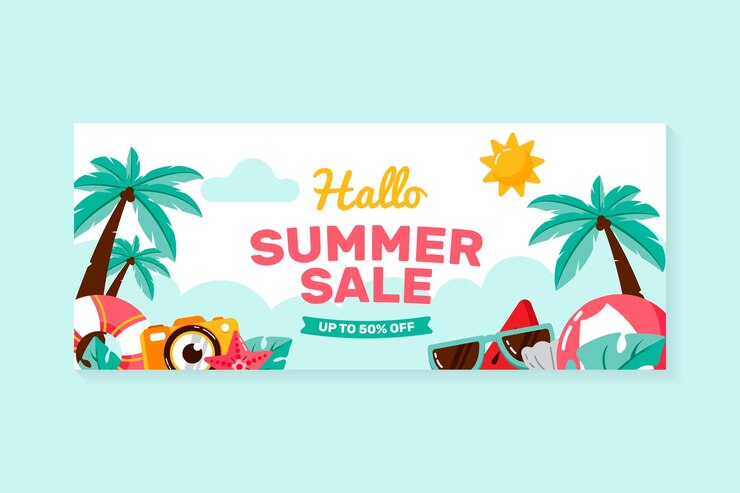 Flat hello summer sale 