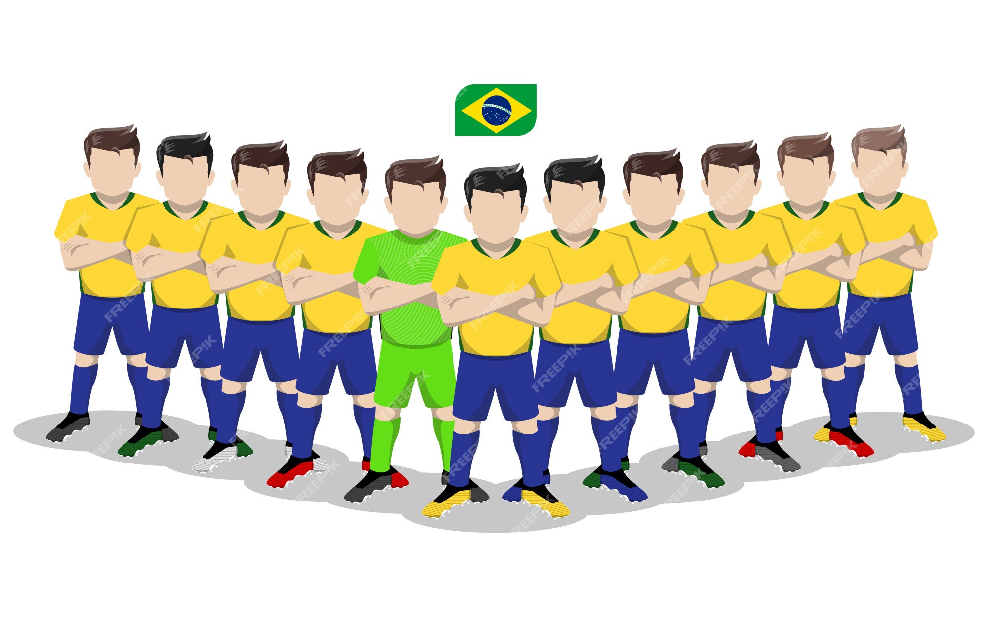 Team South America = Team Brazil