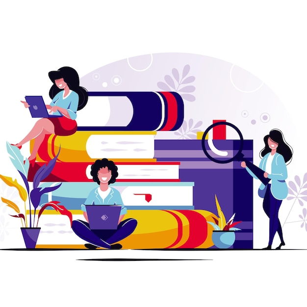 flat illustration