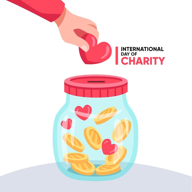 Flat international day of charity