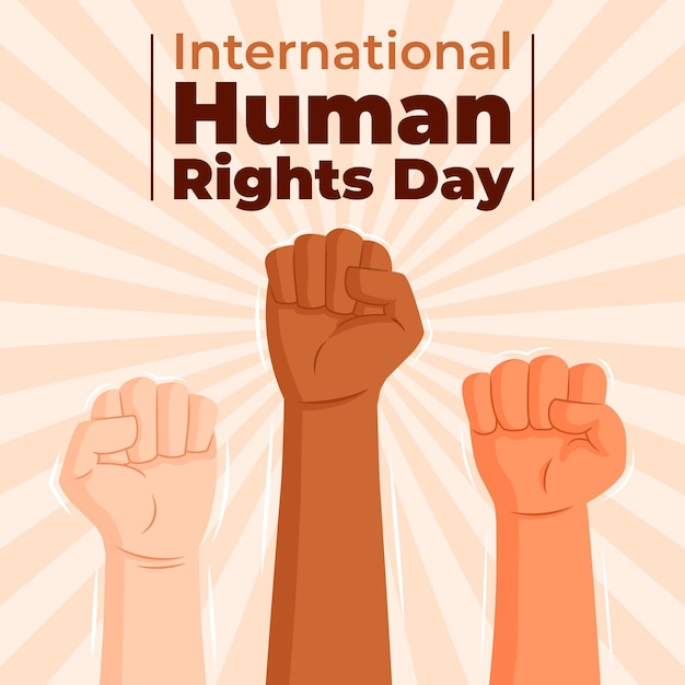 Flat international human rights day