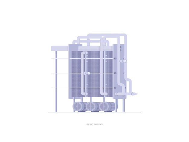 Vector flat minimalist gphe gasketed plate heat exchanger with pump in facotry