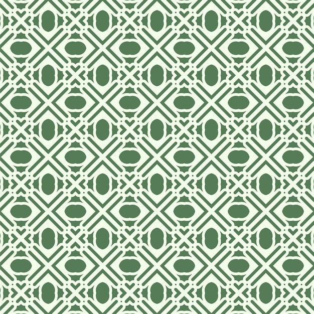 Flat ornament line pattern design