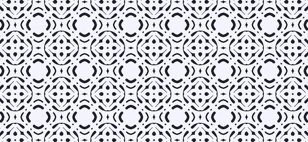 Flat ornament line pattern design