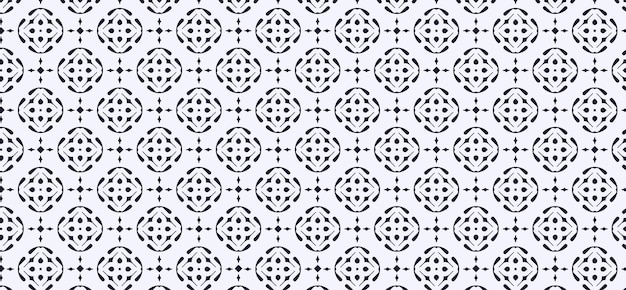 Flat ornament line pattern design