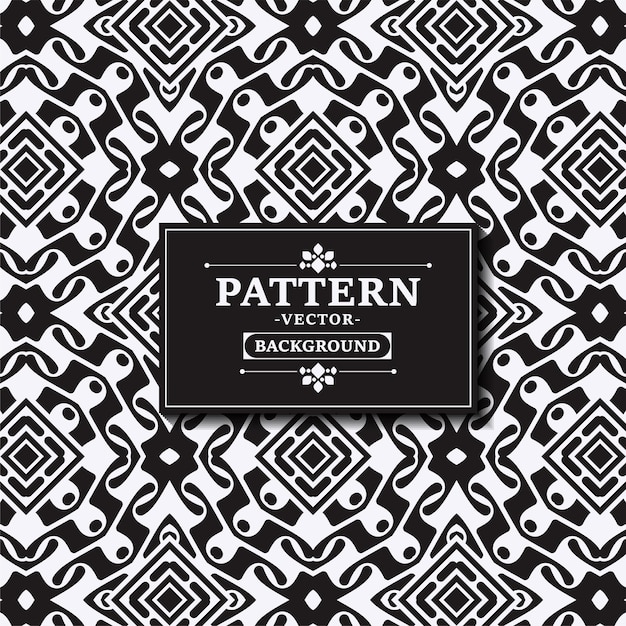 Flat ornament line pattern design