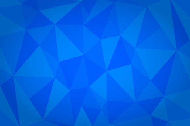 Flat polygonal background