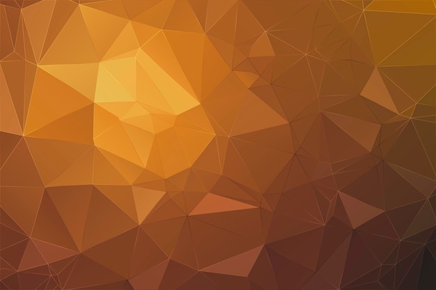 Flat polygonal background