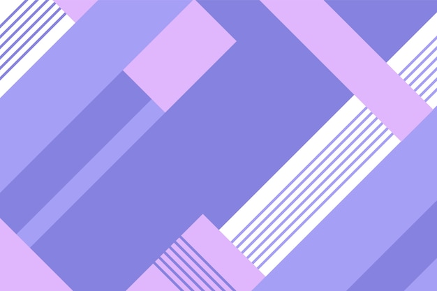 Vector flat purple striped background