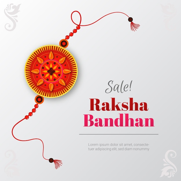 Vector flat raksha bandhan sales