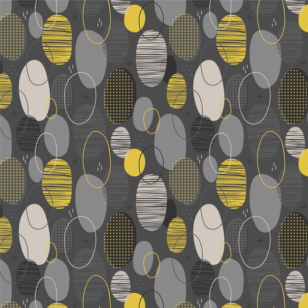 Vector flat scandinavian design pattern