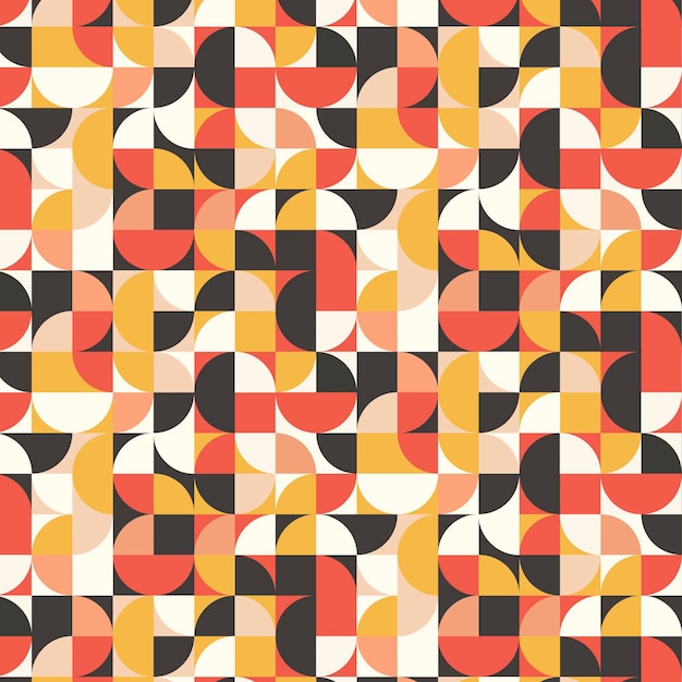 Vector flat scandinavian design pattern