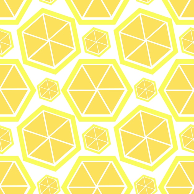 flat seamless pattern lemon lime