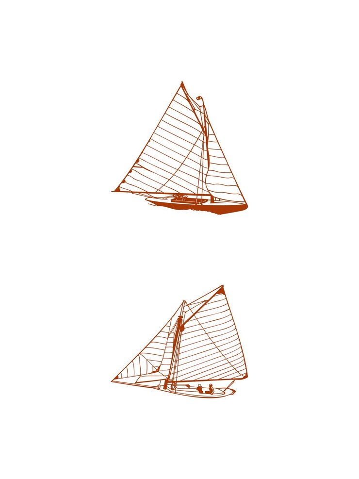 Vector flat ship vector template on white background
