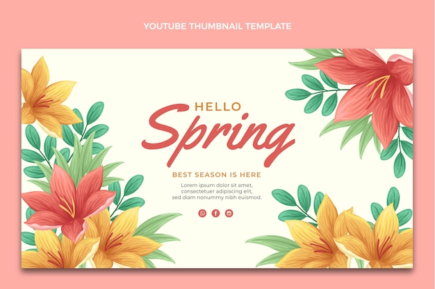 Flat spring youtube thumbnail