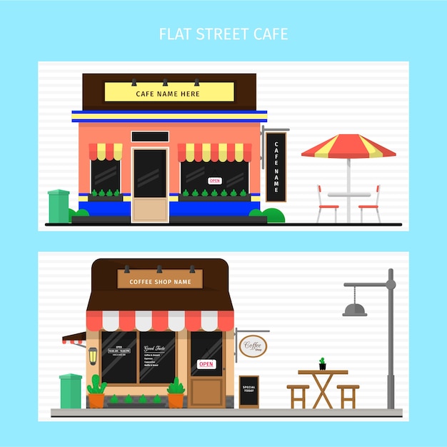 Flat street cafe