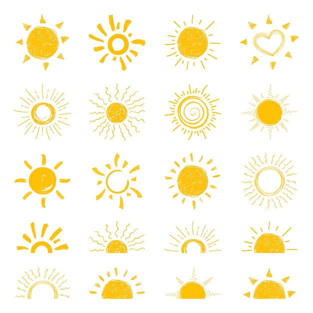 Flat sun icon. Sun pictogram. Trendy summer symbol for website design, web button, mobile app