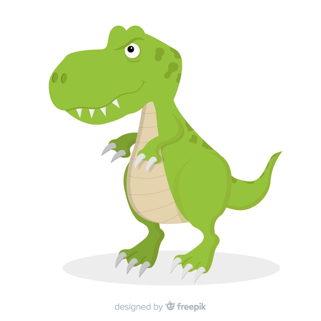 Плоский фон T-Rex