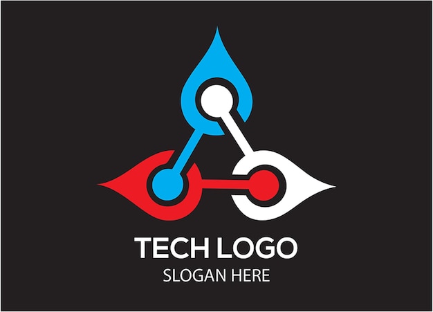 Flat technology logo
