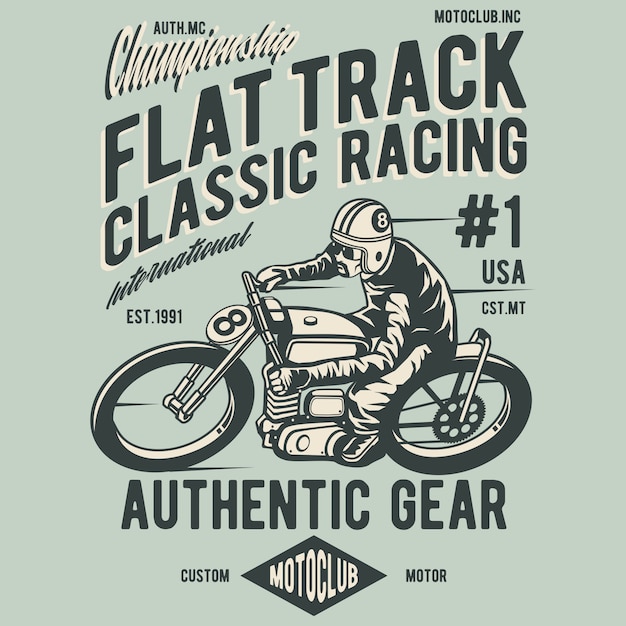 Flat Track Classic Racing