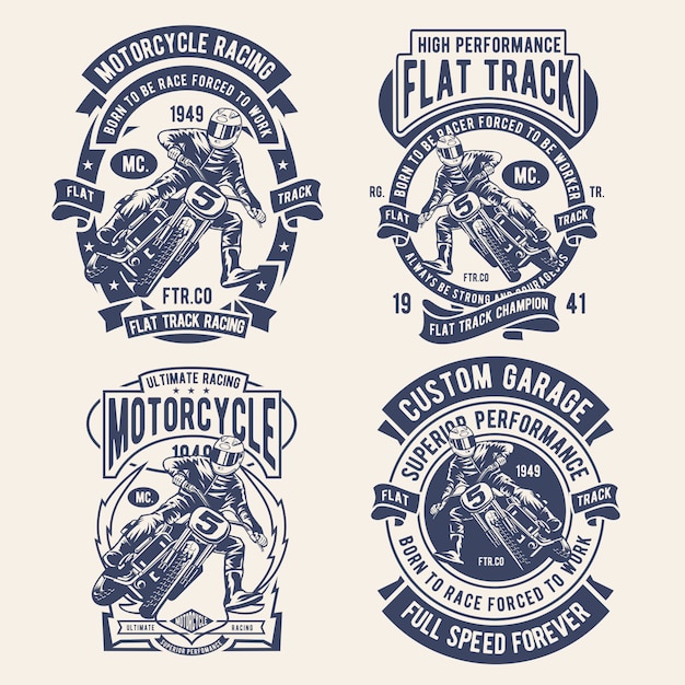 Flat track design