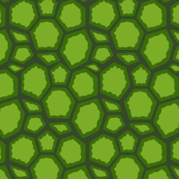 Vector flat turtle shell pattern