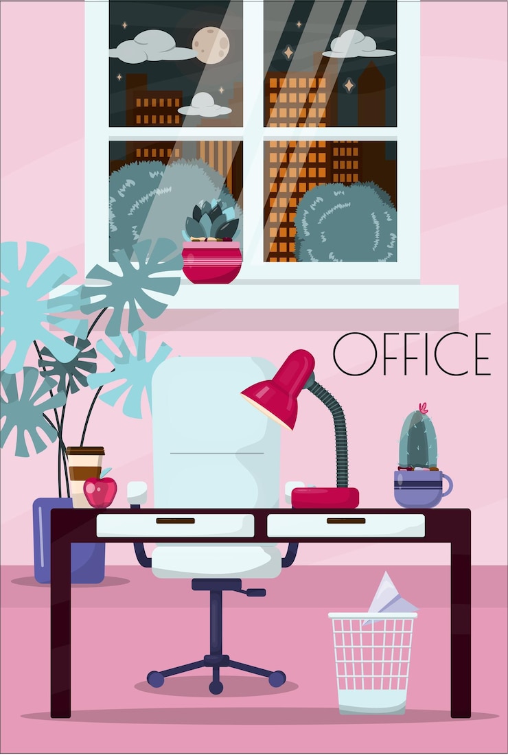 Vector flat vector banner template for office business solutions startup time management planning and strat