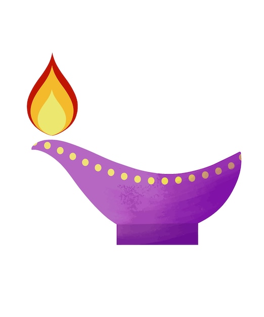 Vector flat vector diwali festival of lights indian festival