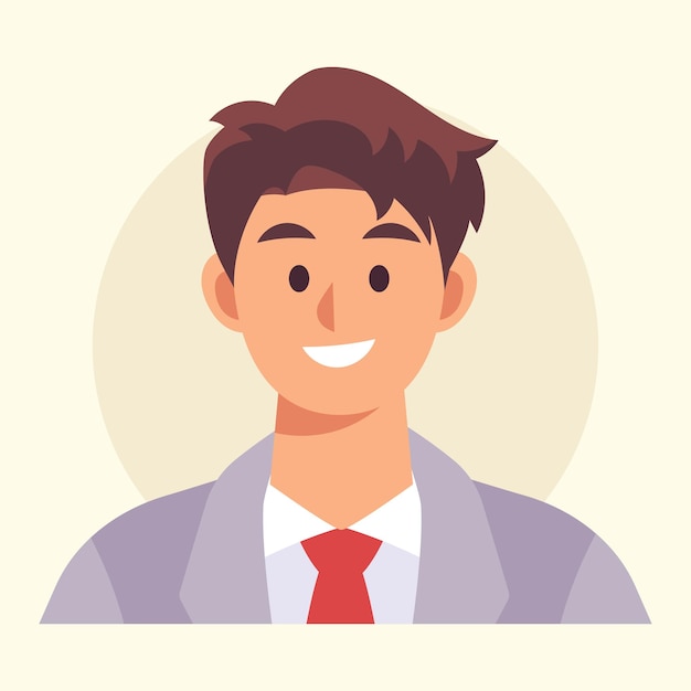 Flat Vector People Avatar Illustration