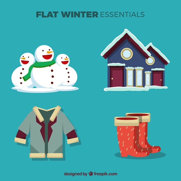 Flat winter essentials