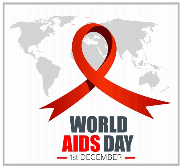 Flat world aids day