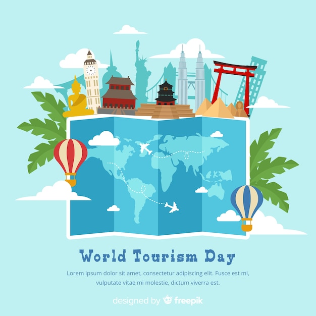 Flat world tourism day 