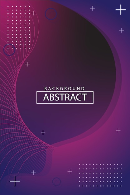 Vector flayer abstract background for design etc