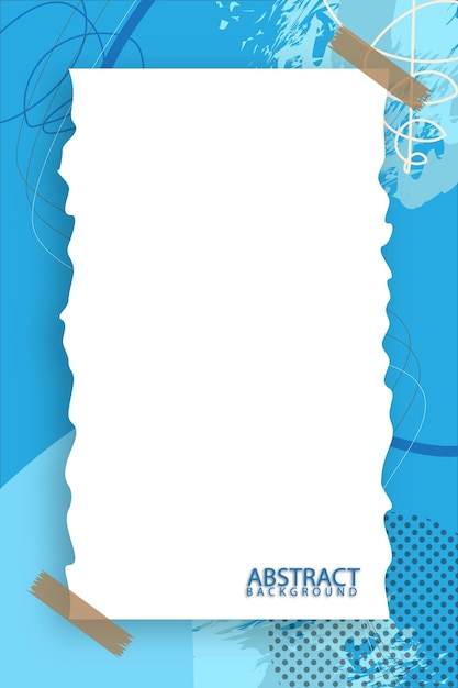 Vector flayer abstract background for sosial media etc