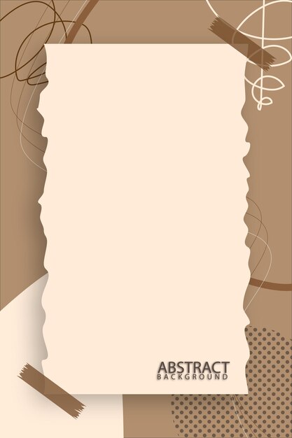 Vector flayer abstract background for sosial media etc