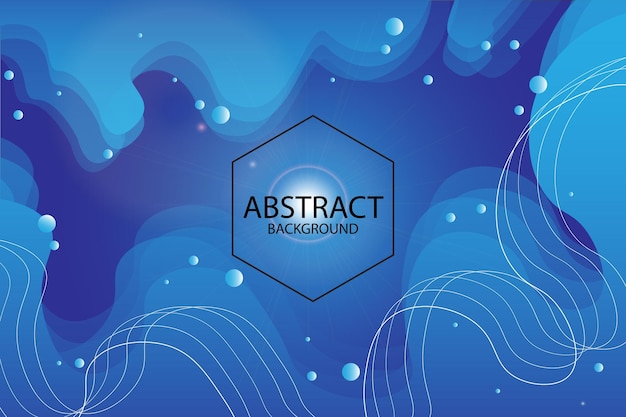 Vector flayer background abstract for design