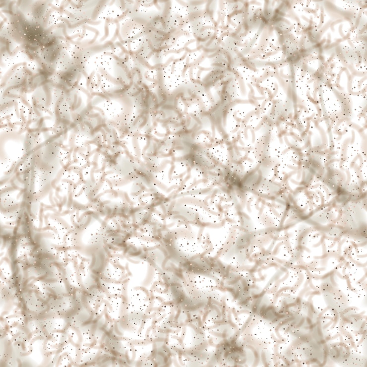 Vector flecked white terazo marble countertop seamless pattern with mottled texture