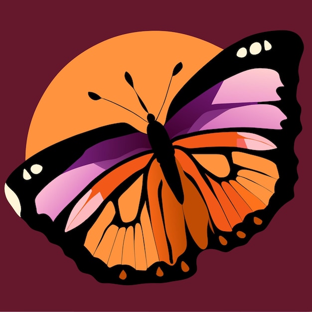 Vector flexible butterfly images for all purposes