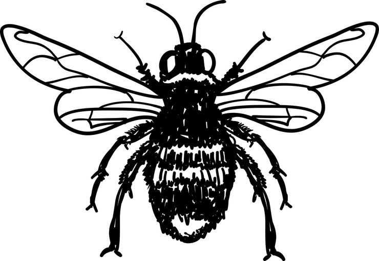 Vector flies icon silhouette a common house fly insect scientifically known as diptera muscidae hand drawn
