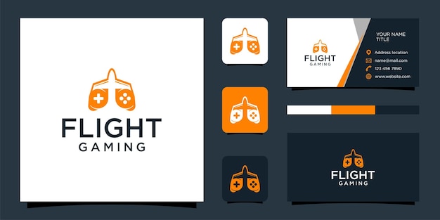 FLIGHT GAMING LOGO DESIGN TEMPLATE