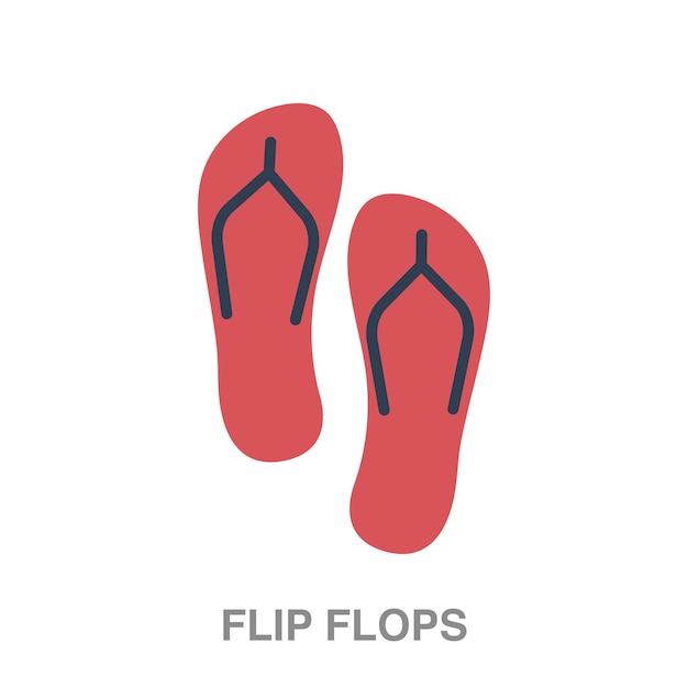 Flip flops spa en sauna illustratie op transparante achtergrond