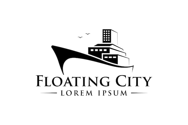 Плавающий логотип города