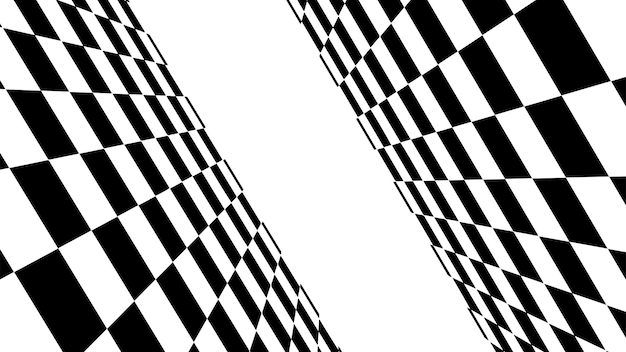 Floor in perspective with checkerboard texture empty chess boards double grid technology vector illustration