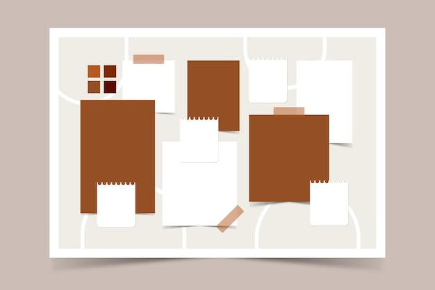 A floor plan for a home with a white sheet of paper on it.