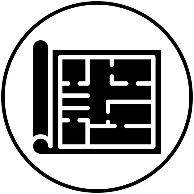 Floor Plan vector icoon illustratie van Award Events icoon set