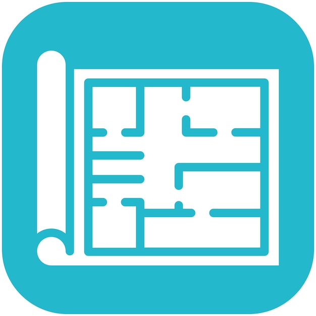 Floor Plan vector icoon illustratie van Award Events icoon set