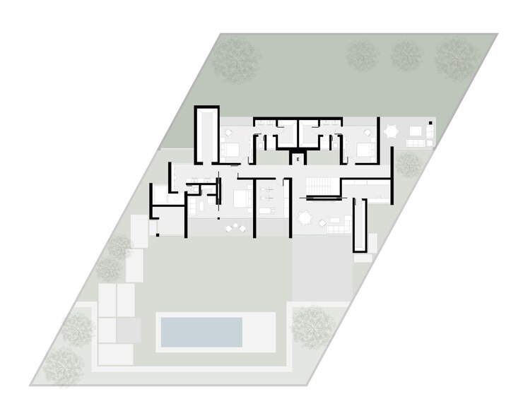 Vector floor plan