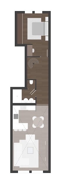 Vector floor plan