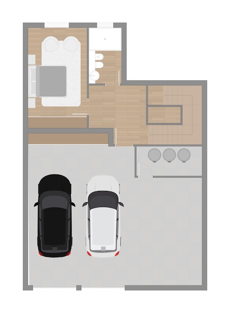 Vector floor plan