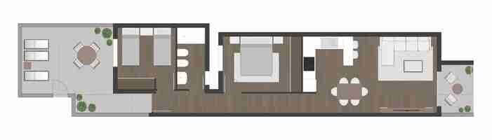 Vector floor plan